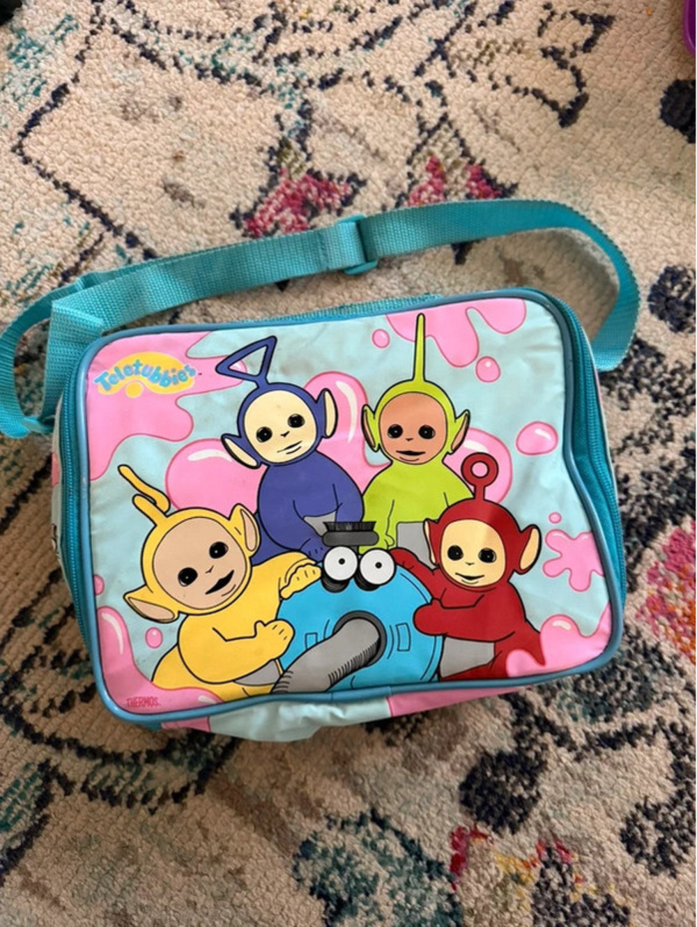 Vintage  “Teletubbies” Lunchbox Insulated Lunch-bag by Ragdoll Productions